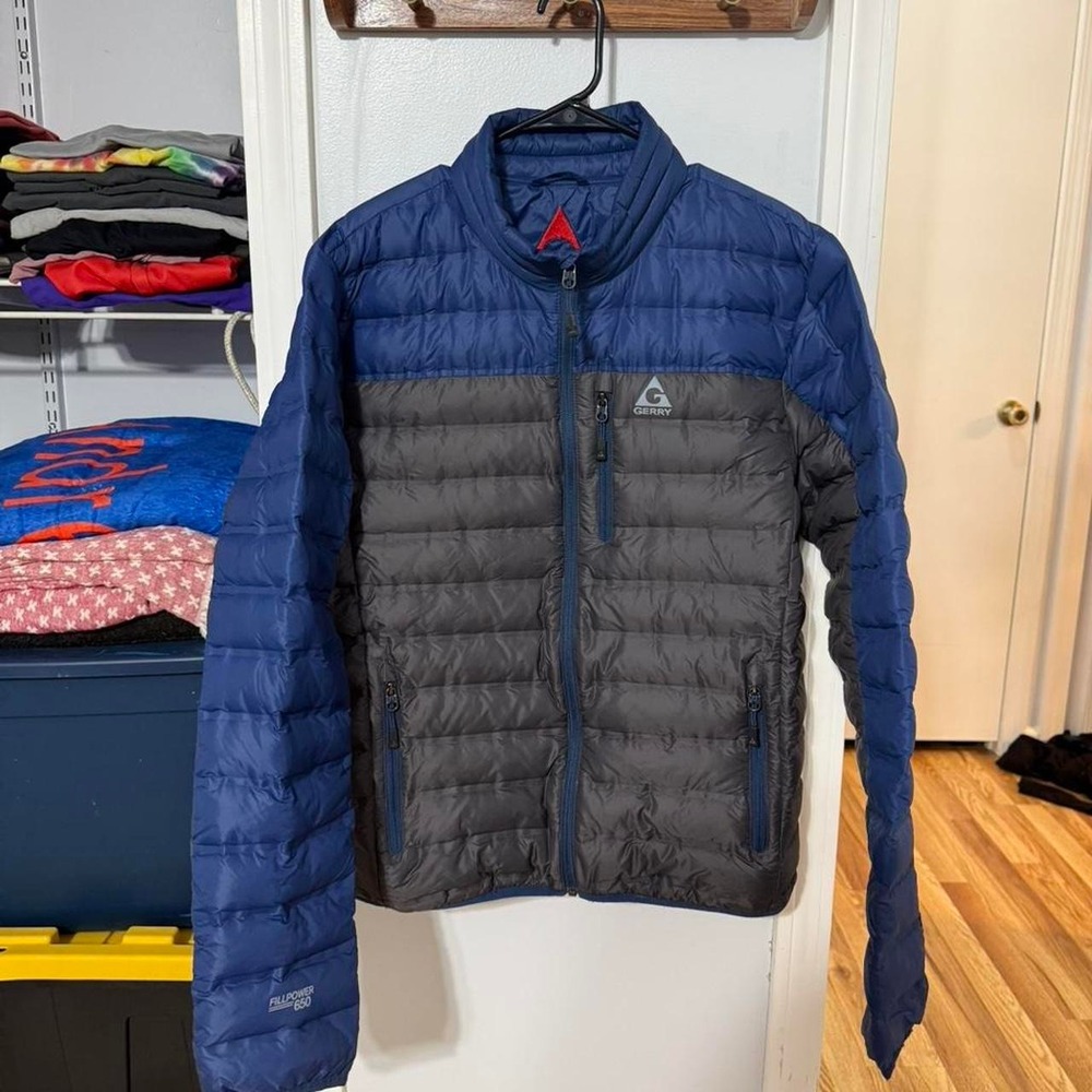 Gerry blue puffer jacket Size L